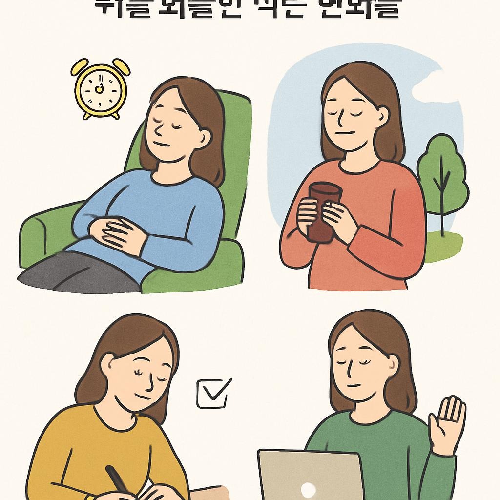 차분한 일상의 기록 이미지